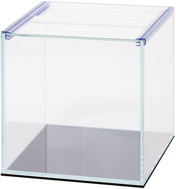 30큐브 DOMI 슬라이딩 뚜껑 세트 어항 올디아망 베타 구피 유리어항 우레탄매트포함, 1개