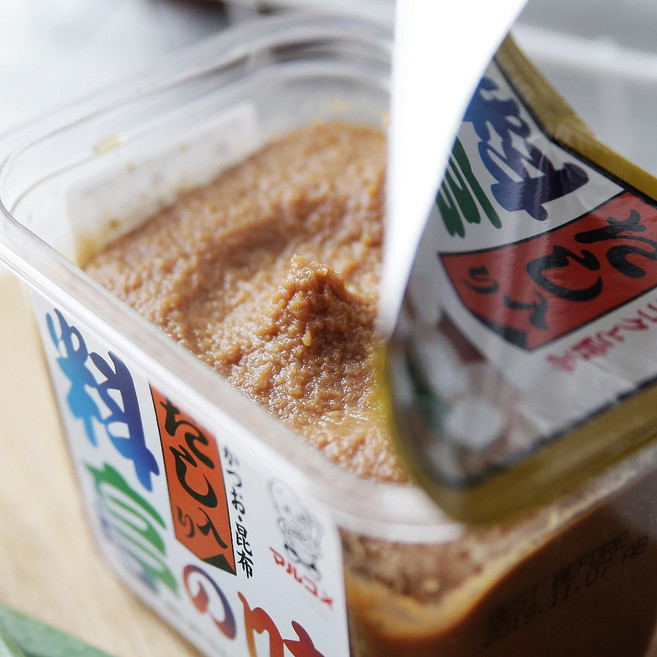 일본 미소된장 마루코메 료테이노아지 시로 미소 375g, 1개