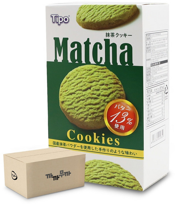 티포 녹차쿠키, 60g, 24개