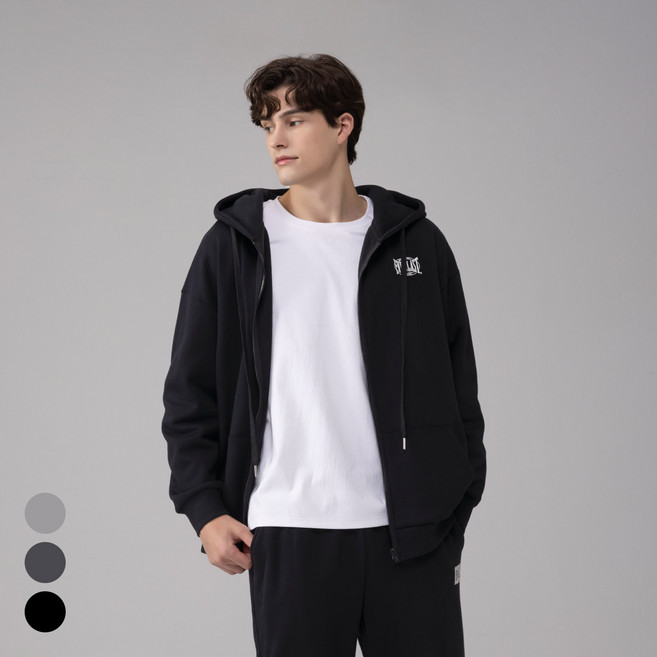 에버라스트 남자 기모 후드집업 스웨트 자켓