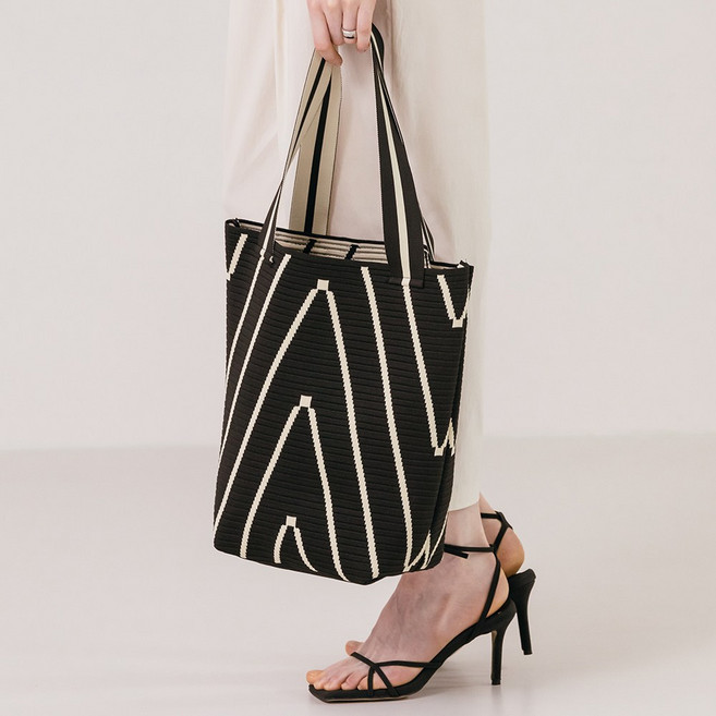 [누적판매5000개] 사계절 데일리 스트라이프 토트백 에코백