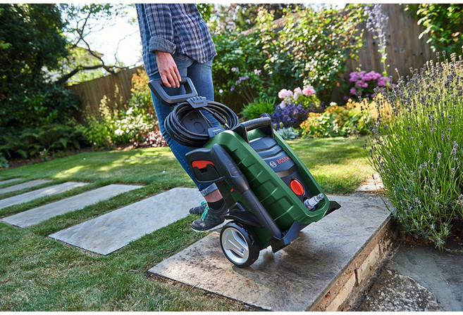 博世 BOSCH UA125 高壓清洗機 含稅附發票 全台博世維修中心服務有保障 洗車機, UA125 高壓清洗機,3公尺長(水龍頭至主機的水管長度)