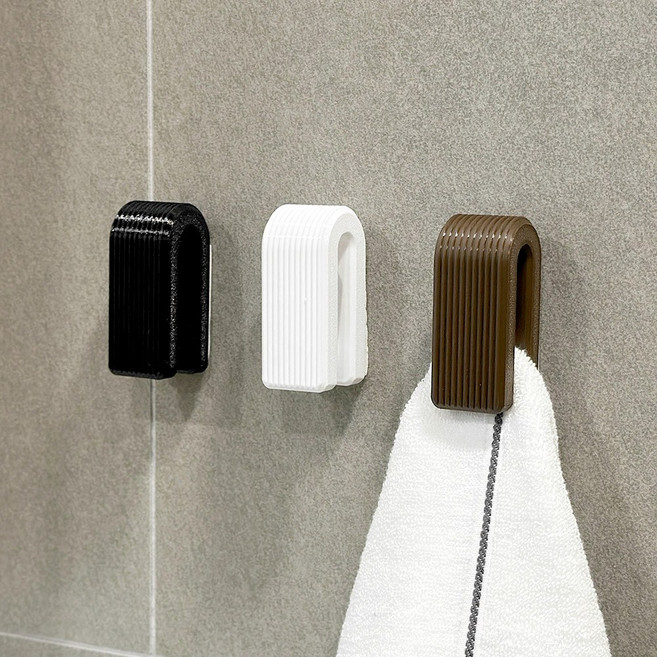 모나코올리브 무타공 볼픽스 타월걸이 수건걸이 욕실 주방 키친타올 걸이 1P+1P, 1세트, 볼픽스 타월걸이 브라운 1P+1P