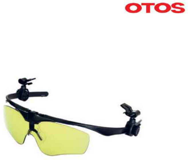 오토스 OTOS 장착 보안경 A-645XY 안전모장착, 1개