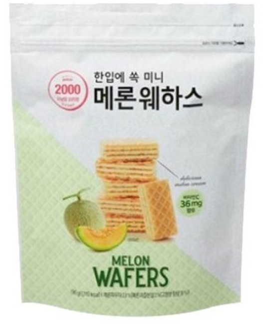 Only Price 미니 메론 웨하스(190G), 1개, 190g