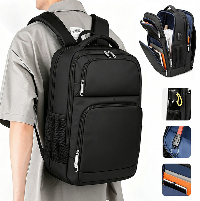 남성용 백팩 대용량 캠핑 등산 출장용 여행용 방수백팩 노트북 가방