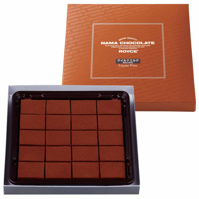 ROYCE 일본 로이스 마일드밀크 생 초콜릿 20피스, 125g, 2개