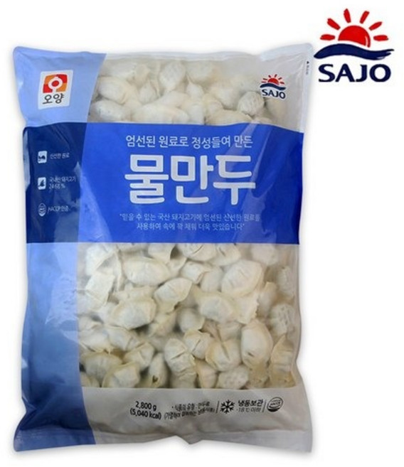 사조오양 물만두 2.8kg, 1개