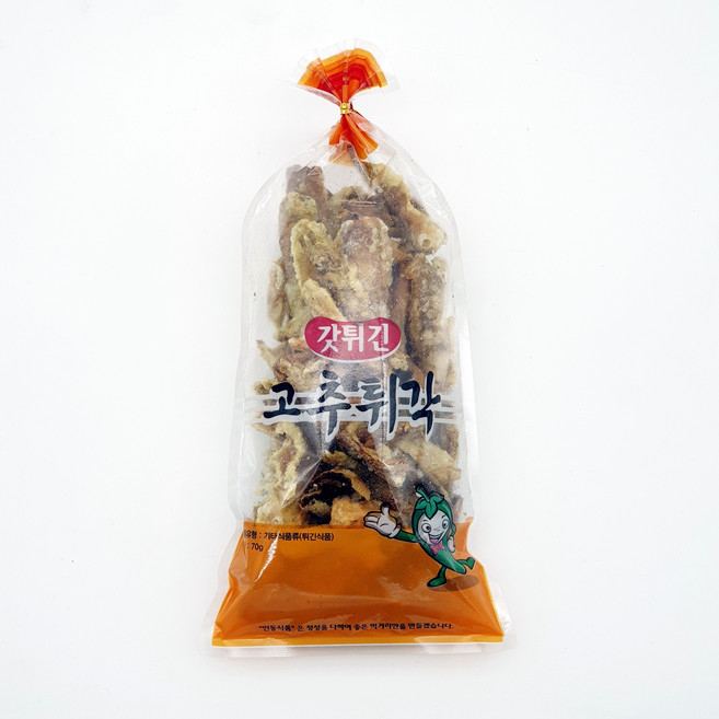 (인동식품)갓튀긴 고추부각튀각70g, 70g, 1개