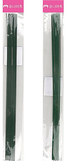 유니아트 1000 꽃철사 초록 27호, 1개