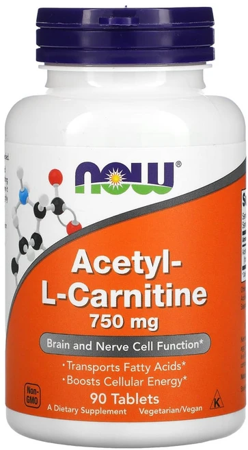 나우푸드 아세틸 L-카르니틴 750mg 타블렛 비건, 90개입, 1개, 90정 - 쿠팡