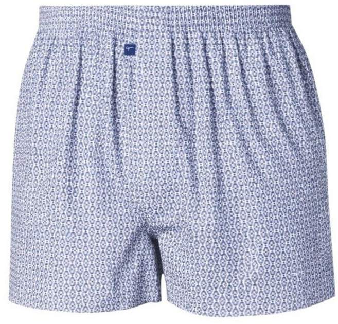 트라이엄프 TRIUMPH 남성 95-110 블루 기하학 면 트렁크 TDMTK711BU 491325