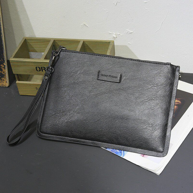 남성 대용량 클러치백 카드수납 손가방 엔벨로프 파우치 DarjinQD