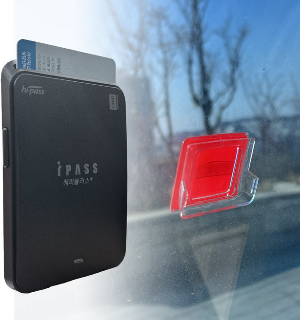 아이트로닉스 아이패스 IPASS 해피플러스 ITE-700 전용 하이패스 유리부착 거치대 브라켓 [일반거치대], ITE-700 거치대, 투명, 1개