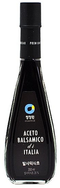 청정원 발사믹식초 350ml 명품 오가닉 천연발효