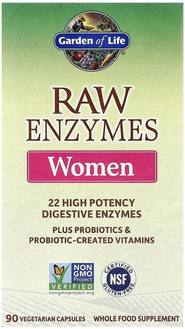 새해 첫좋은선물 Garden of Life RAW 효소 여성용 베지 캡슐 90정 제대로 할인합니다, GardenofLifeRAW효소여성용베지캡슐90정, 1개 - 쿠팡