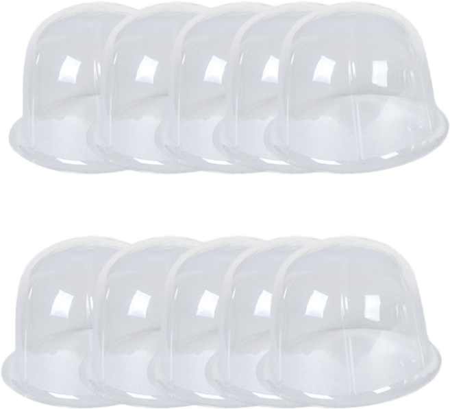 에이마켓 모자 보호틀 거치대, 10개, 투명