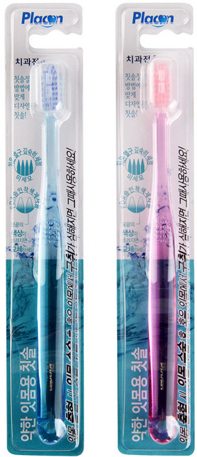 플라콘 약한잇몸 전용칫솔 -12P, 12개입, 1개