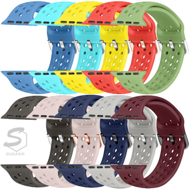 애플워치SE 3 2 40mm 44mm 호환 메탈버클 실리콘 밴드 시계줄 스트랩, saw932 (19)라이트그레이