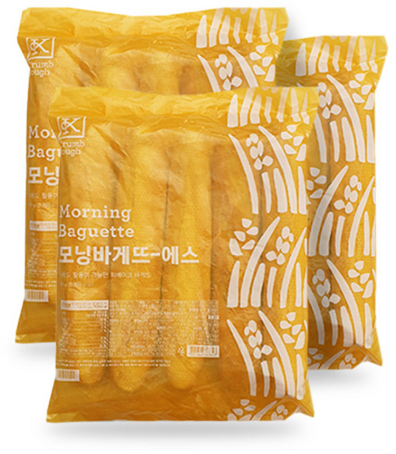 올찬 모닝바게뜨 에스 925g 3봉, 3개