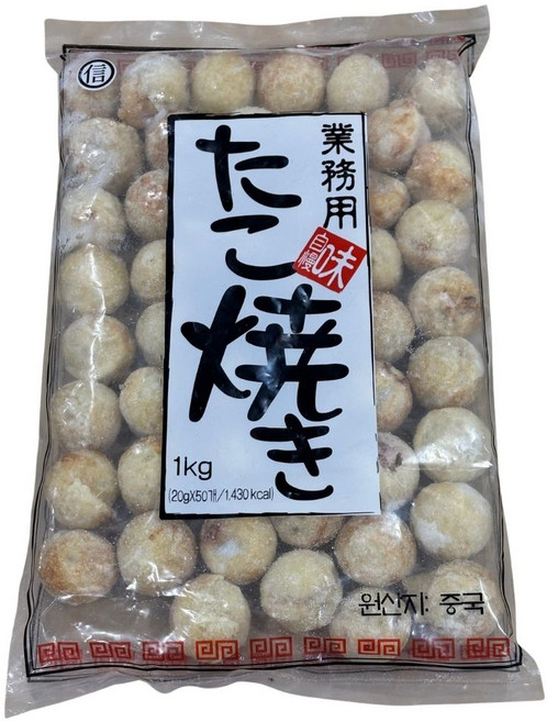 LF푸드 타코야끼 20 1kg 냉동, 20g, 50개