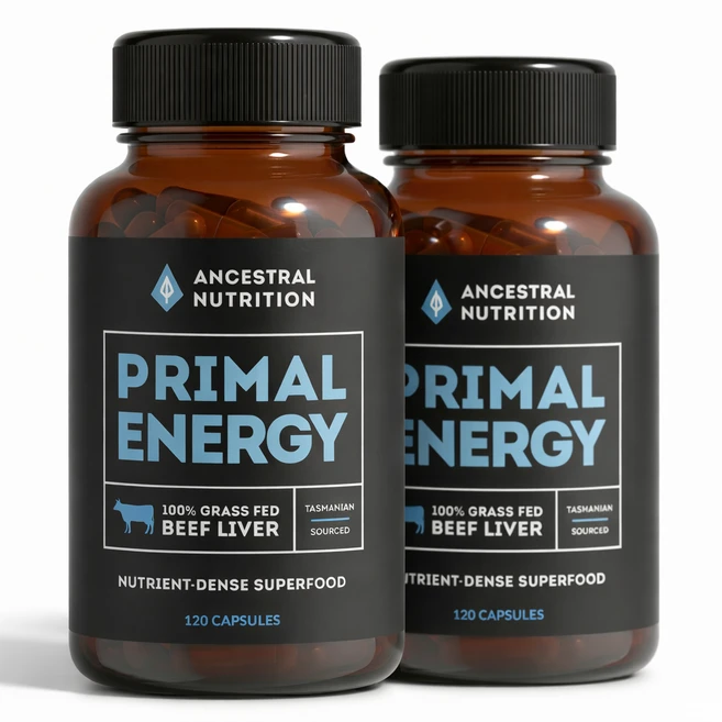 [소간]앤세스트럴뉴트리션 PRIMAL ENERGY Beef LIVER 호주 목초 우 소간 소내장 캡슐, 2개, 120정 - 쿠팡