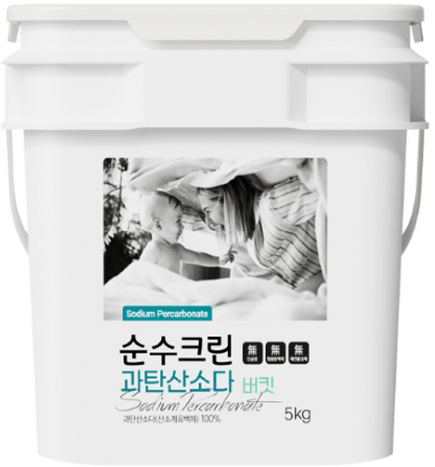 순수크린 프리미엄 과탄산소다 5kg 제조사직판 대용량 1등급원료 산소계표백제, 1세트
