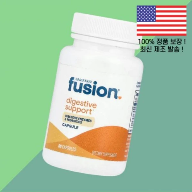 퓨전 다이제스트 서포트 60캡슐 Bariatric Fusion Digestive Support 60 Capsules, 비만 퓨전 60캡슐 Bariatric Fusion Di, 1개 - 쿠팡