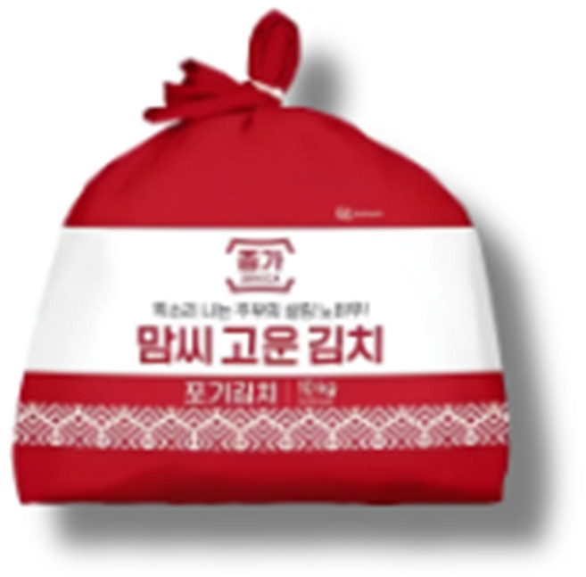 종가 맘씨고운 포기김치 10kg 1개