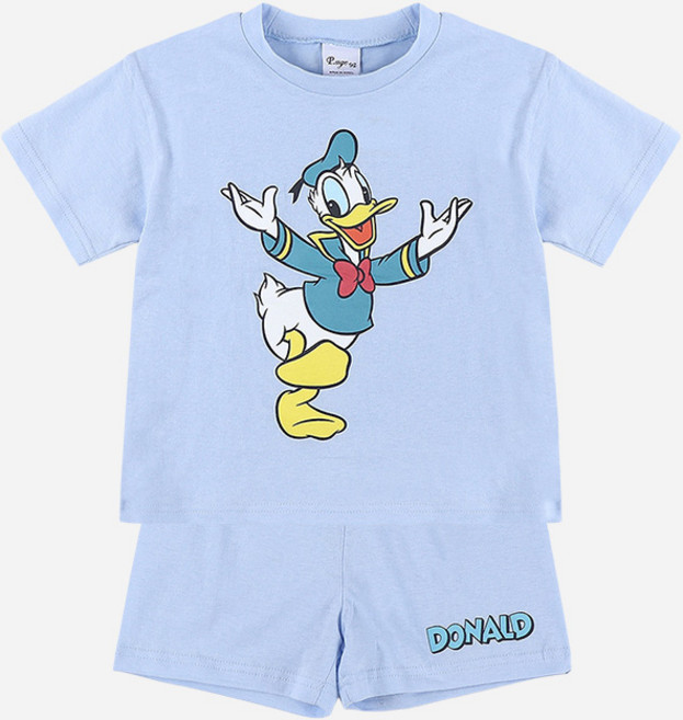 디즈니 여름 미키와 친구들 반팔 상하의 세트