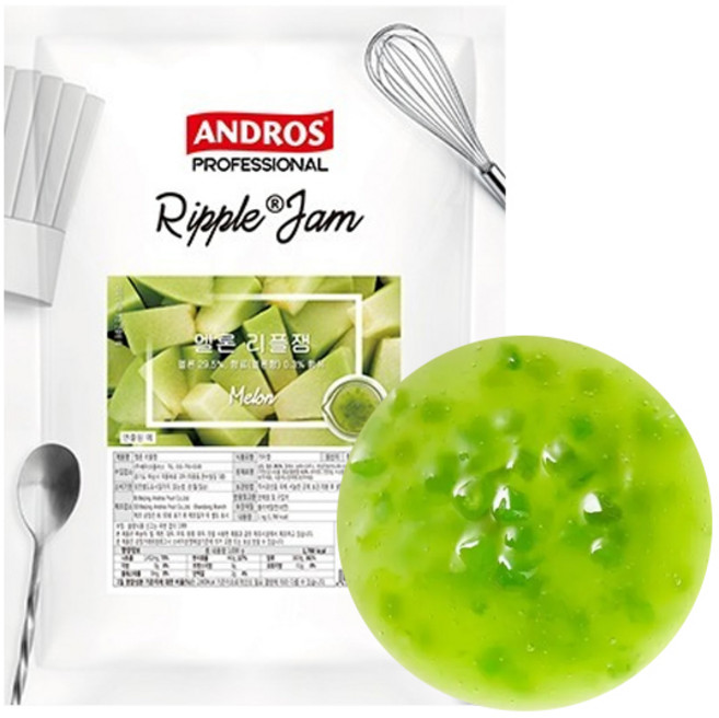 안드로스 멜론 리플잼, 1kg, 1개