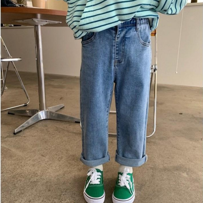 Arbe 아동용 제리 데님 스판팬츠