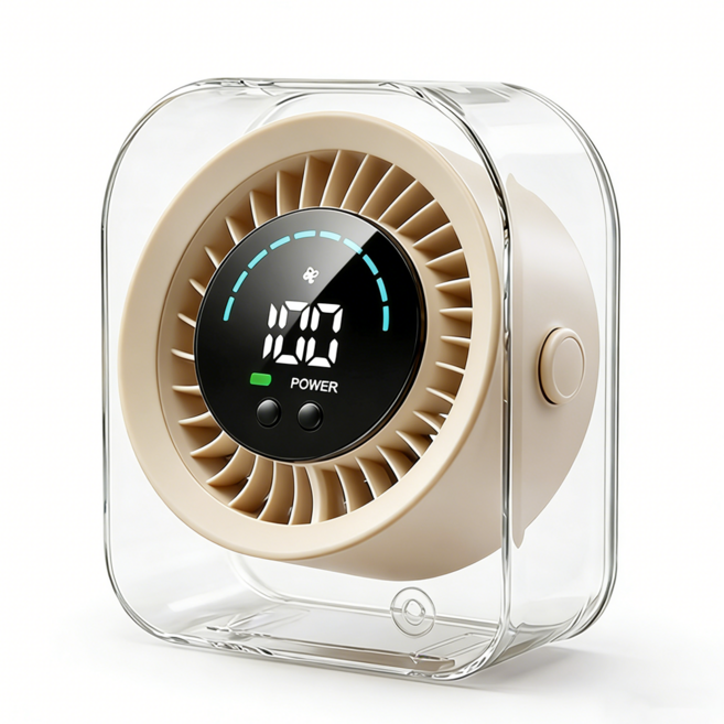 Giilight 서큘레이터 가정용 투명 탁상용 선풍기 사무실 저소음 100단계 선풍기, NS-19