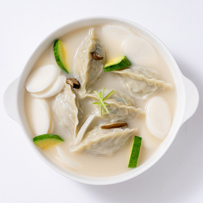 [이푸른] 굿푸드 고기 떡만두국 214g x 10봉, 10개