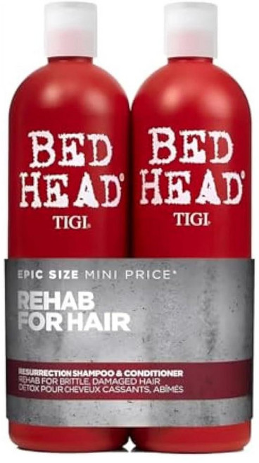 TIGI 베드헤드 샴푸 앤 컨디셔너 세트 각 Bedhead by TIGI | Resurrection Shampoo, 750ml + 750ml, 1개