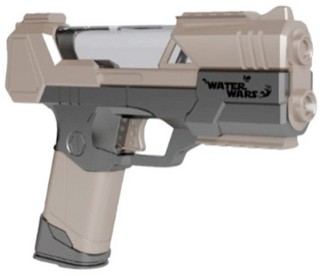 워터워즈 대왕 글록 전동물총 빅사이즈 빠른 자동연사 건전지교체형, 1개