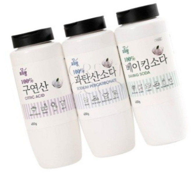 그코 구연산+베이킹소다+과탄산소다 3종세트 베이킹파우더베이킹소다, 1개