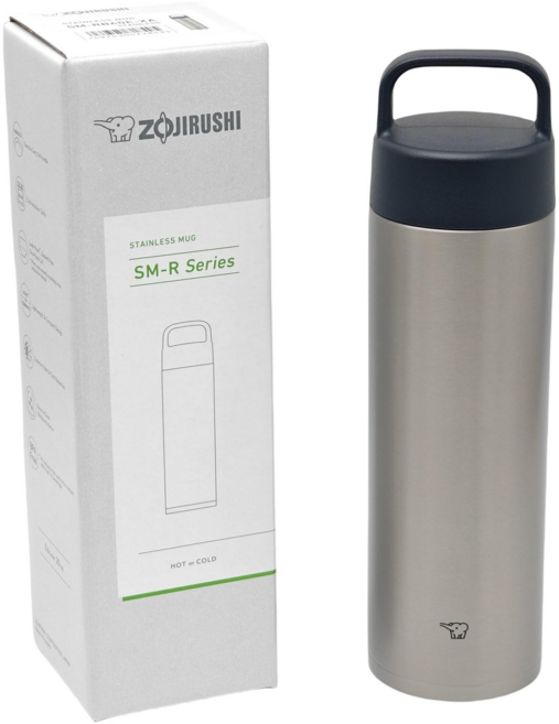 象印不銹鋼真空吊環保溫杯 SM-RB60E SM-RB75E, 不銹鋼XA, 600ml