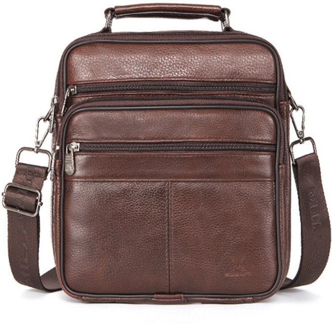 밀레바노 남성 대형 가죽가방 크로스백 MV-7101 캐주얼 데일리 숄더백