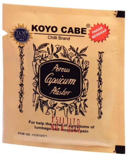 Koyo Cabe 근육통 허리 통증 완화 패치 석고 심부열 Mediwrap 무취, 1개 - 쿠팡