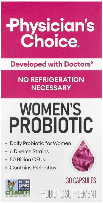 몸관리하세요 겨울입니다 Physician's Choice 여성용 프로바이오틱 캡슐 30정 특별관리진행, PhysiciansChoice여성용프로바이오틱캡슐30정, 1개 - 쿠팡