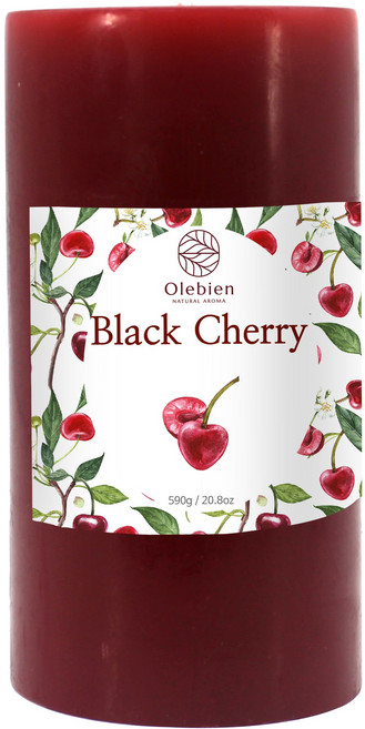 4S 올레비엔 필라향초 6인치 90Hr 11종 택1, 블랙체리 014756, 590g, 1개