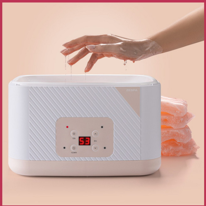 제스파 국산 리클 가정용 파라핀베스 의료기기 손발 보습관리 기계 왁스 4개 ZPM305 [포토후기 이벤트], ZPM305(핑크)