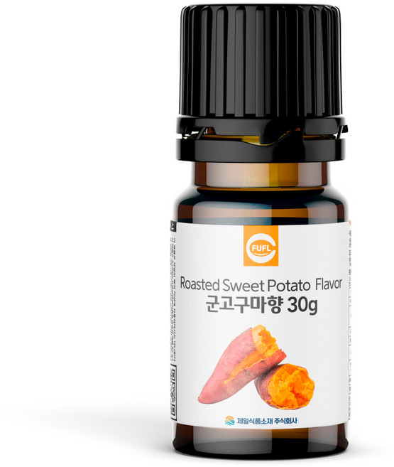푸플 식품향료 과일 합성 머랭쿠키 제과제빵 슬라임 식용 자일리톨 식품첨가물, 30ml, 1개, 027-군고구마향
