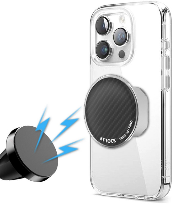 마그네틱 3단 자석 스마트톡, 1개, 블랙