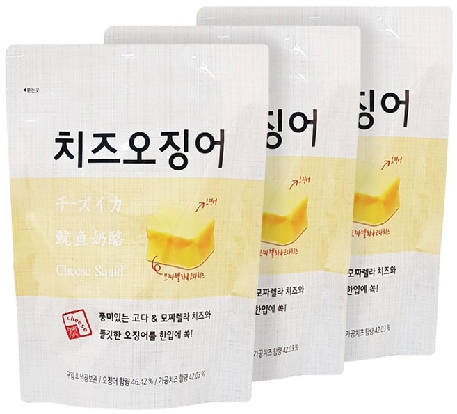 Mama's Choice 치즈 오징어 120g x 3, 3개