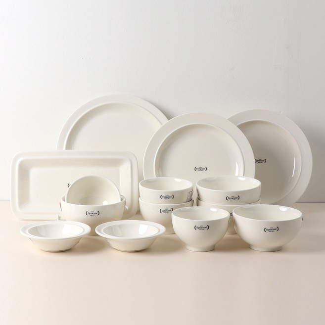 시라쿠스 메이플 4인 그릇세트, 화이트, 1세트, 14p