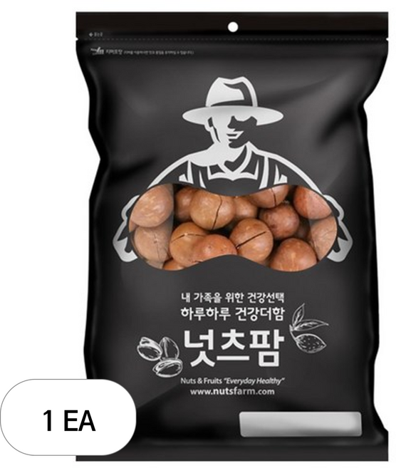 넛츠팜 마카다미아 껍질, 500g, 1개