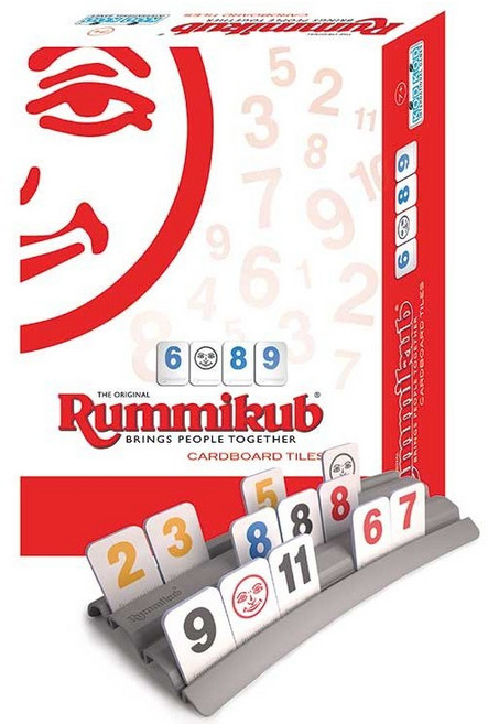 Rummikub 拉密 簡易版 Cardboard Lite 益智桌遊, 1個, 1個
