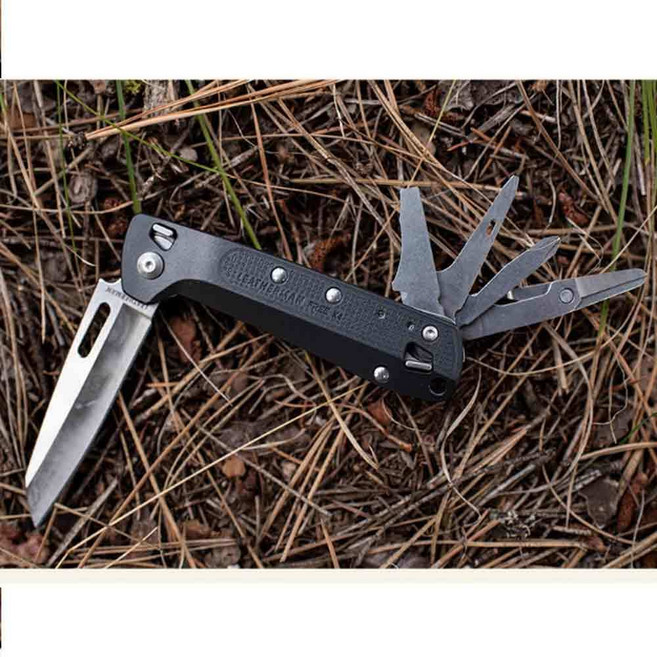 씨즌M닷컴 25년보증 레더맨 9in1 알미늄바디 맥가이버칼 FREE K4, 1개